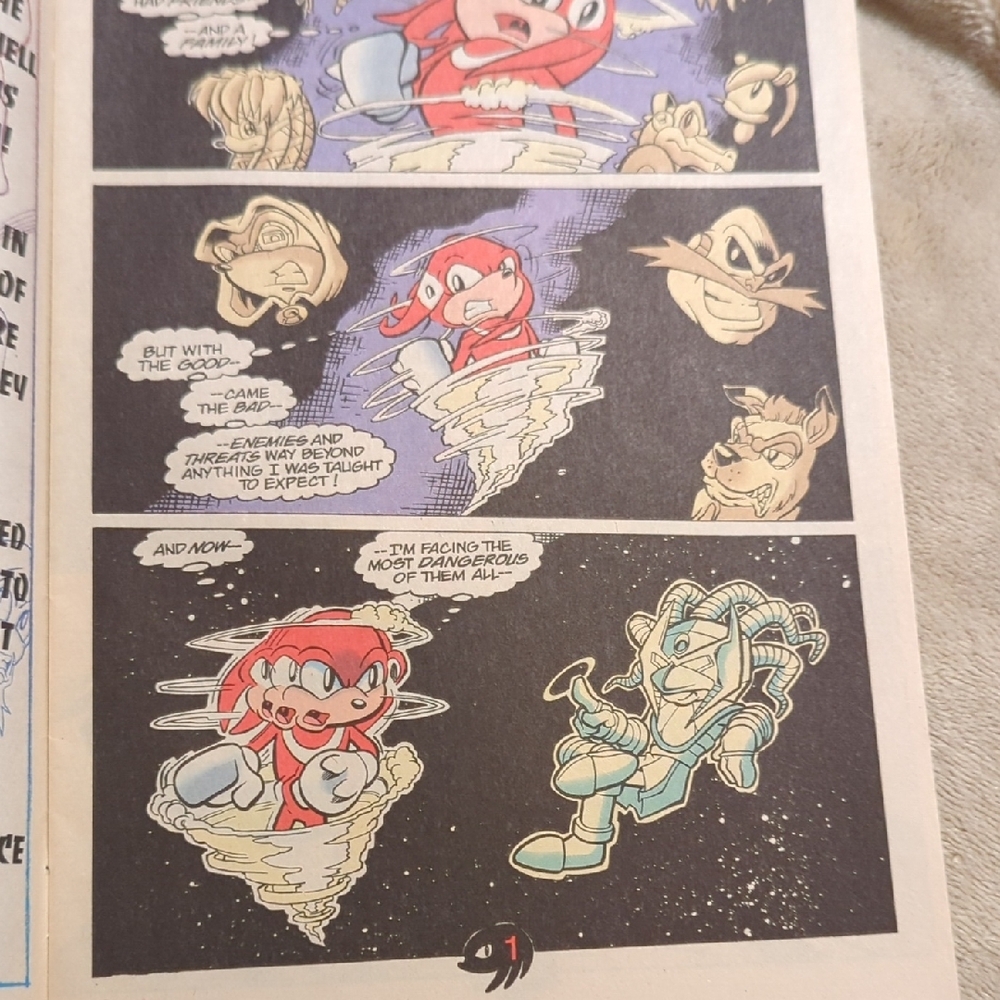 Knuckles Comic Book - Multicolor - Picture 5 of 9